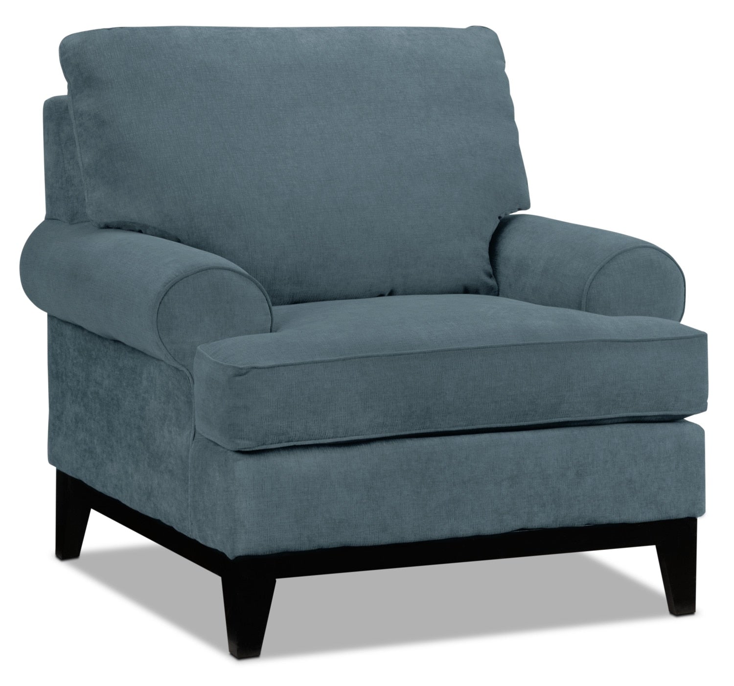 Crizia Sofa, Loveseat and Chair Set - Navy
