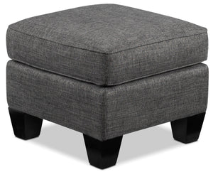 Drake Ottoman - Grey