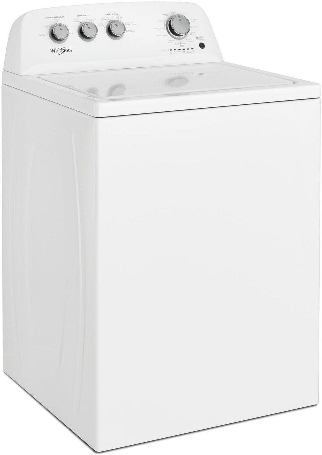 Whirlpool White Top-Load Washer (4.4 Cu. Ft. IEC) - WTW4855HW