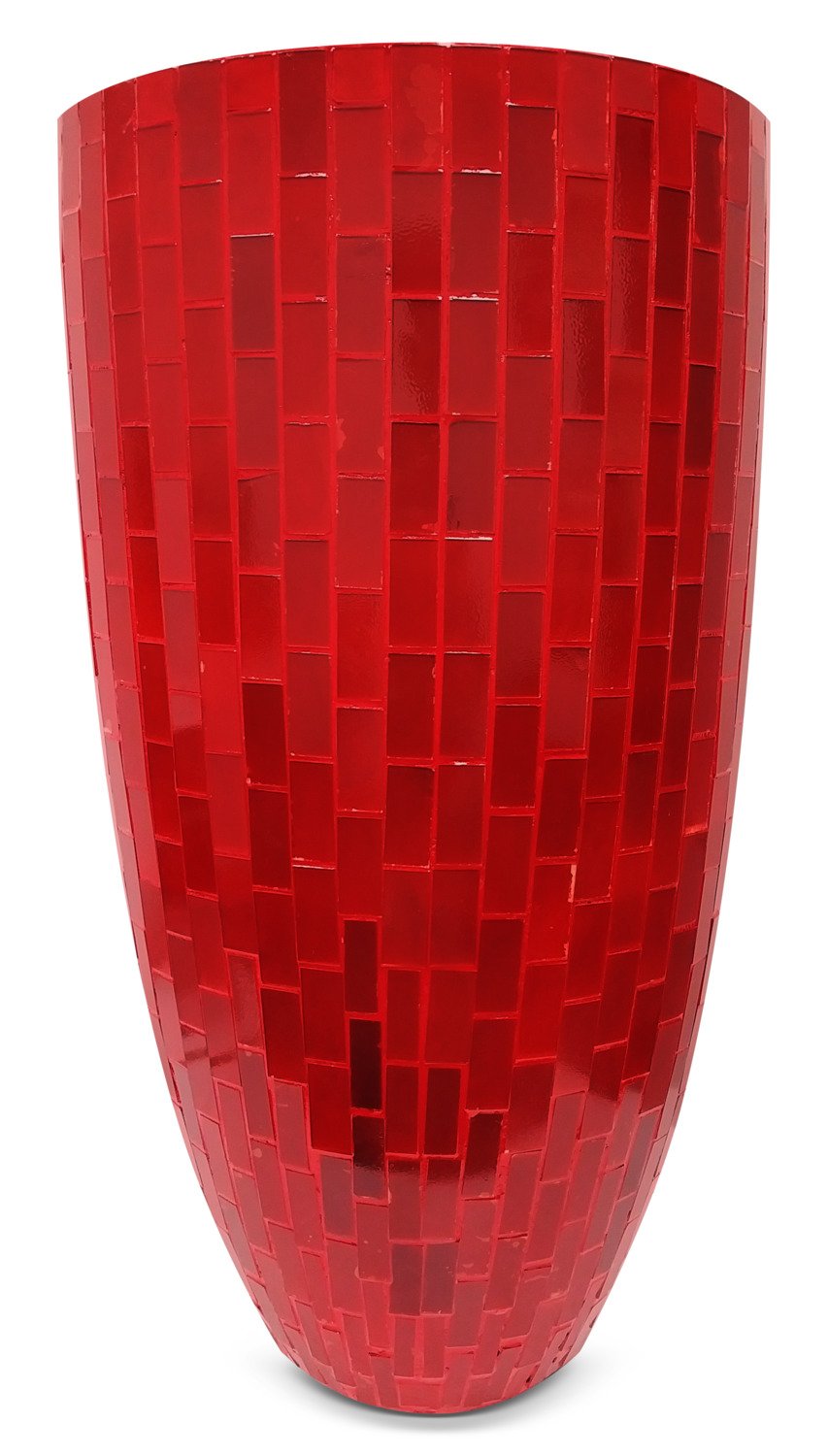 Rosalyn Floor Vase - Red