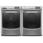 Maytag Metallic Slate Front-Load Washer (5.8 cu. ft.) & Electric Dryer (7.3 cu. ft.) - MHW8630HC/YMED8630HC