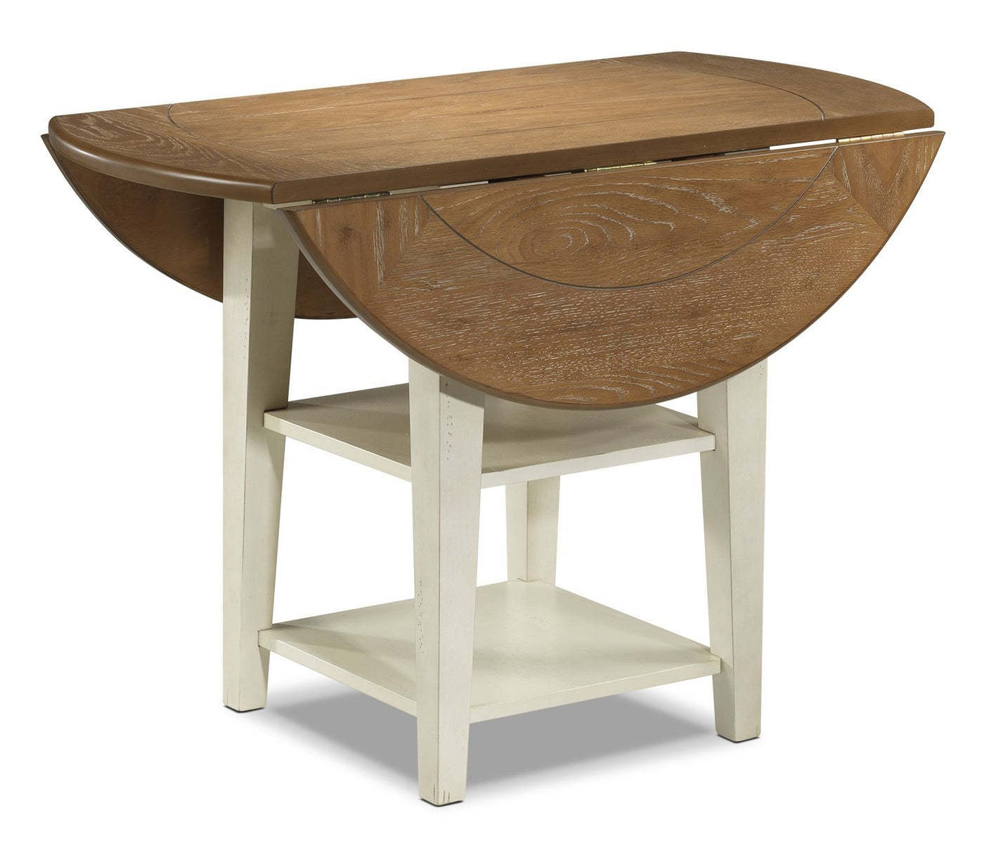 Fresco Dining Table - Driftwood and Cream