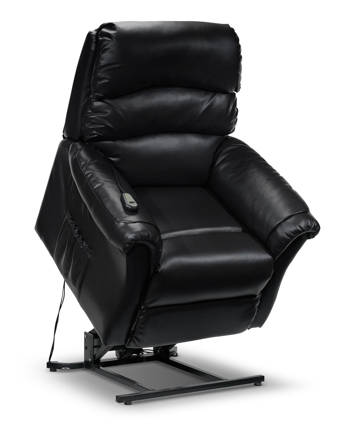 Paolo Power Lift Recliner - Dark Brown