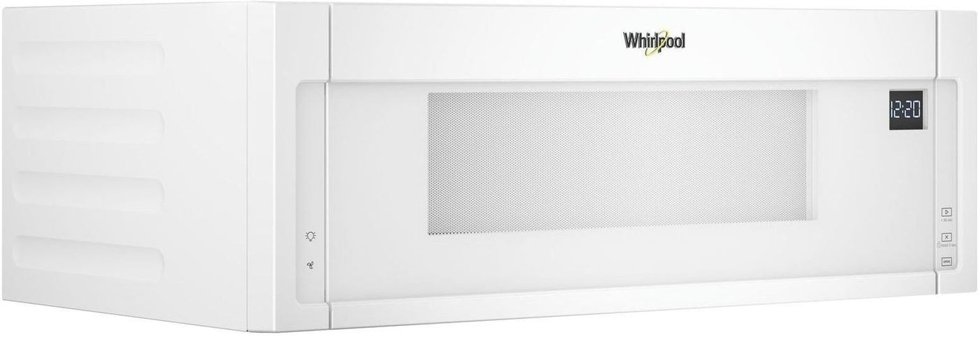 Whirlpool White Over-the-Range Microwave and Hood Combination (1.1 Cu. Ft.) - YWML55011HW