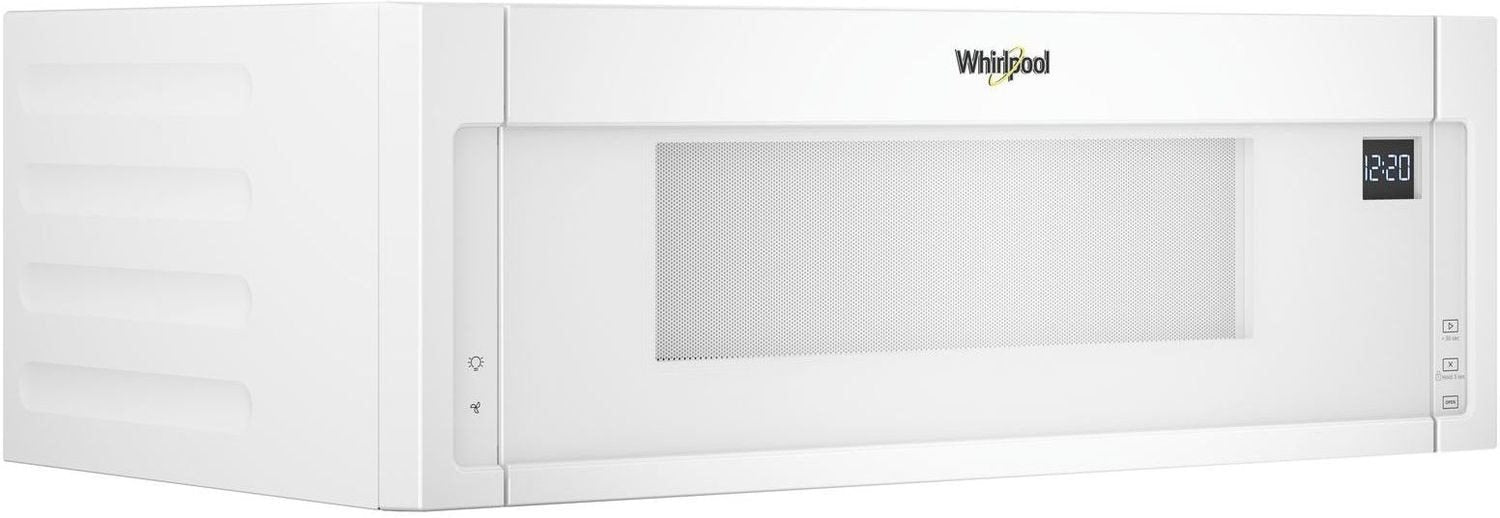 Whirlpool White Over-the-Range Microwave and Hood Combination (1.1 Cu. Ft.) - YWML55011HW