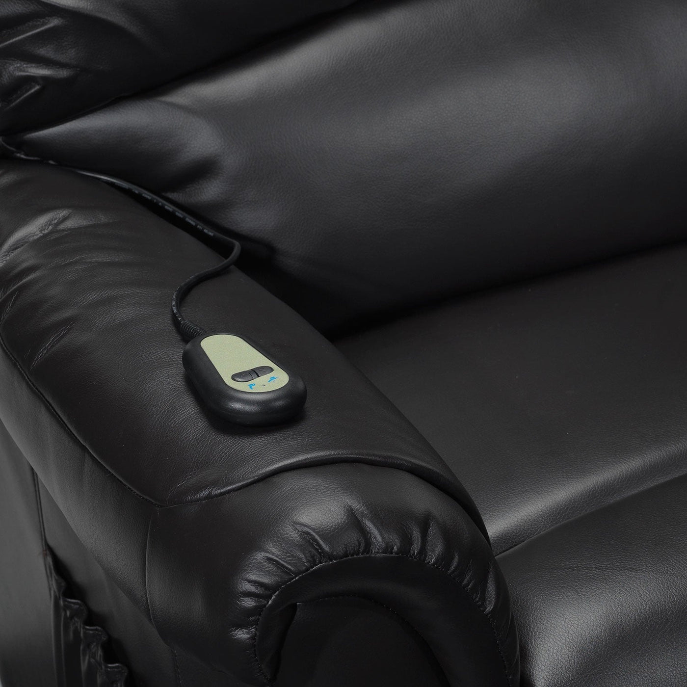 Paolo Power Lift Recliner - Dark Brown