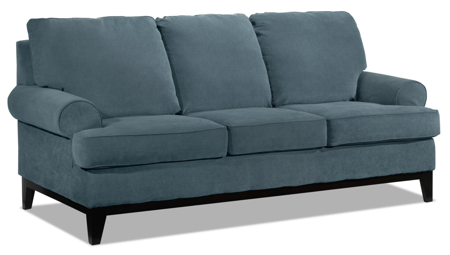 Crizia Sofa and Loveseat Set - Navy