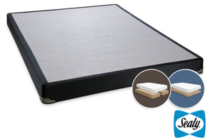 Sealy Charcoal Luxe King Split Low-Profile Boxspring
