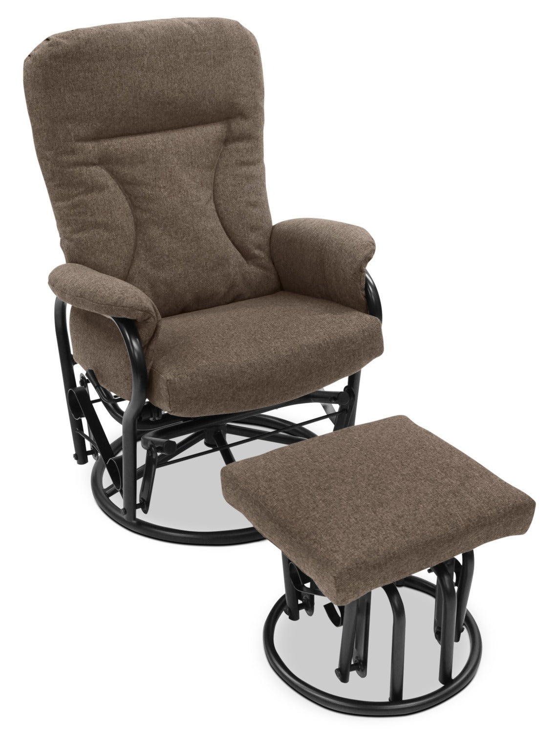 Sullivan Swivel Glider Recliner - Light Brown