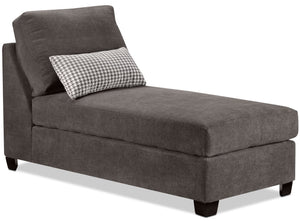 Fava Chaise - Grey