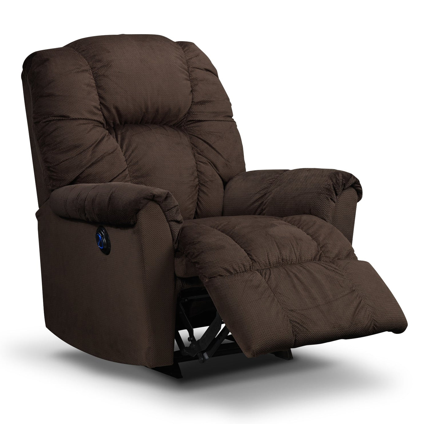 Ghida Power Rocker Recliner - Brown