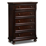 Chester 5 Drawer Chest - Cherry