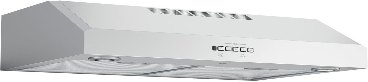 GE Stainless Steel 30" 310 CFM Under-the-Cabinet Range Hood - JVX5300SJSSC