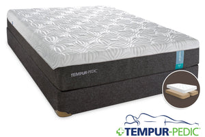 Tempur-Pedic Appeal 2.0 Cushion Firm King Mattress and Split Boxspring Set