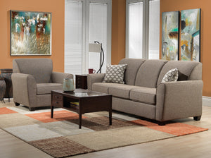 Ashby 2 Pc. Living Room Package w/ Chair - Brown