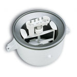 KitchenAid White Ice Cream Maker - KICA0WH