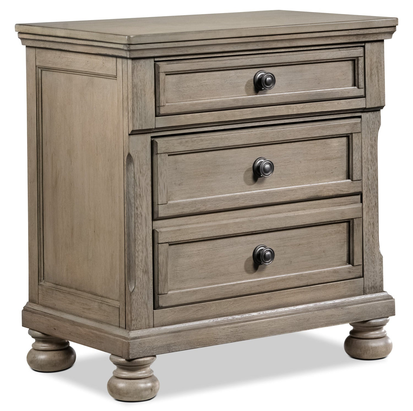 Windchester 6-Piece King Storage Bedroom Set - Grey