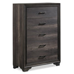 Sophie 5 Drawer Chest - Weathered Grey