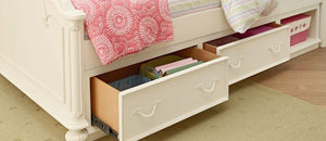 Amber Storage Drawer - Antique White