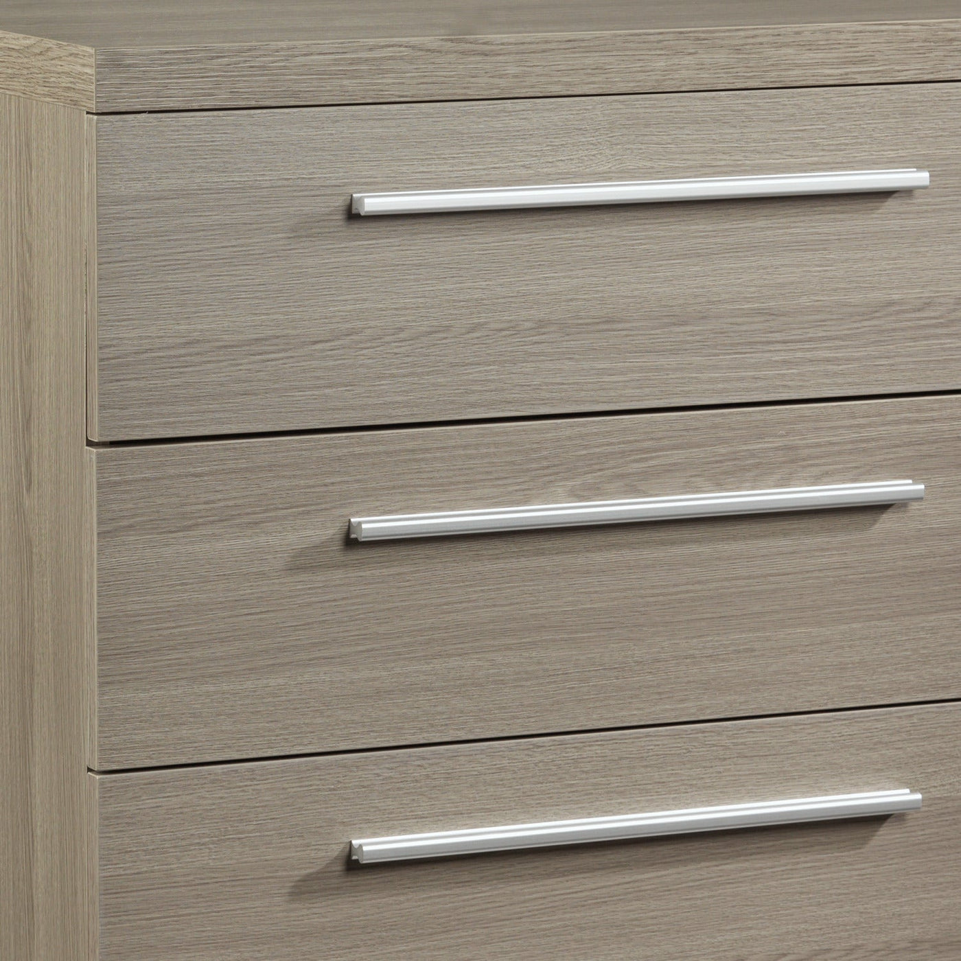 Bay Hill 6 Drawer Dresser - Grey