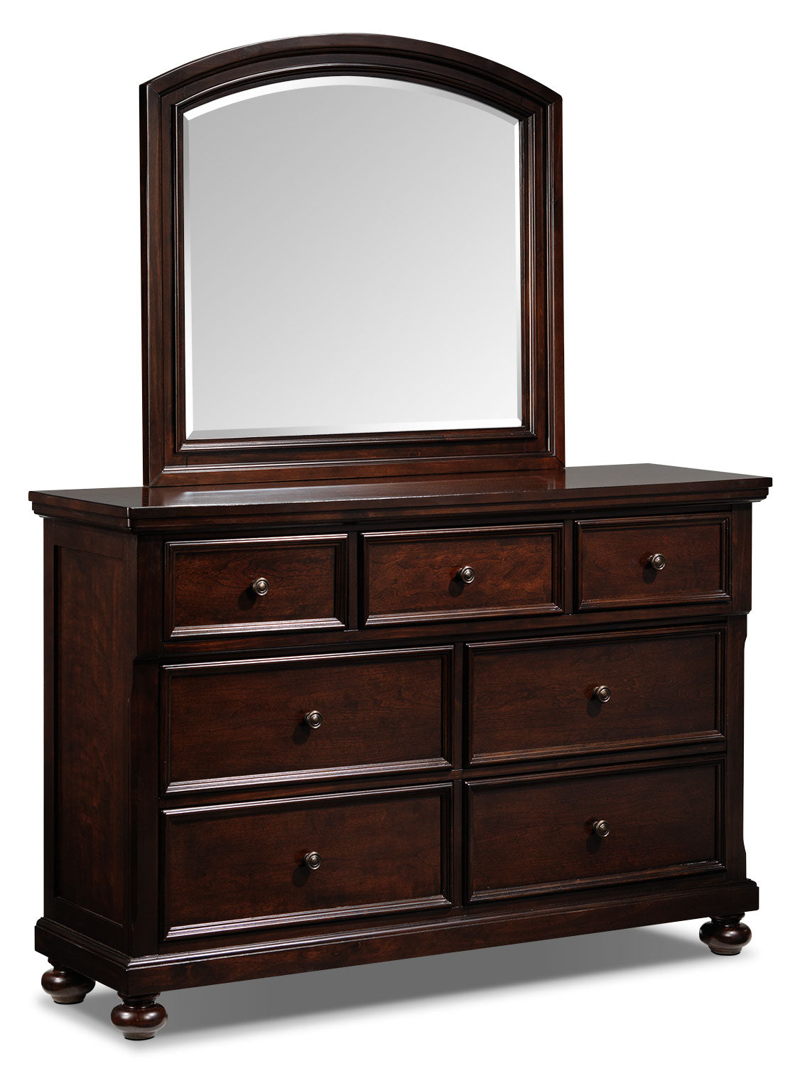 Chester 7 Drawer Dresser - Cherry