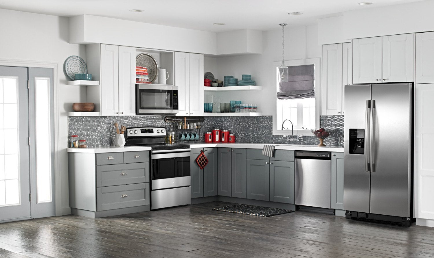 Amana Stainless Steel Over-the-Range Microwave (1.6 Cu. Ft.) - YAMV2307PFS
