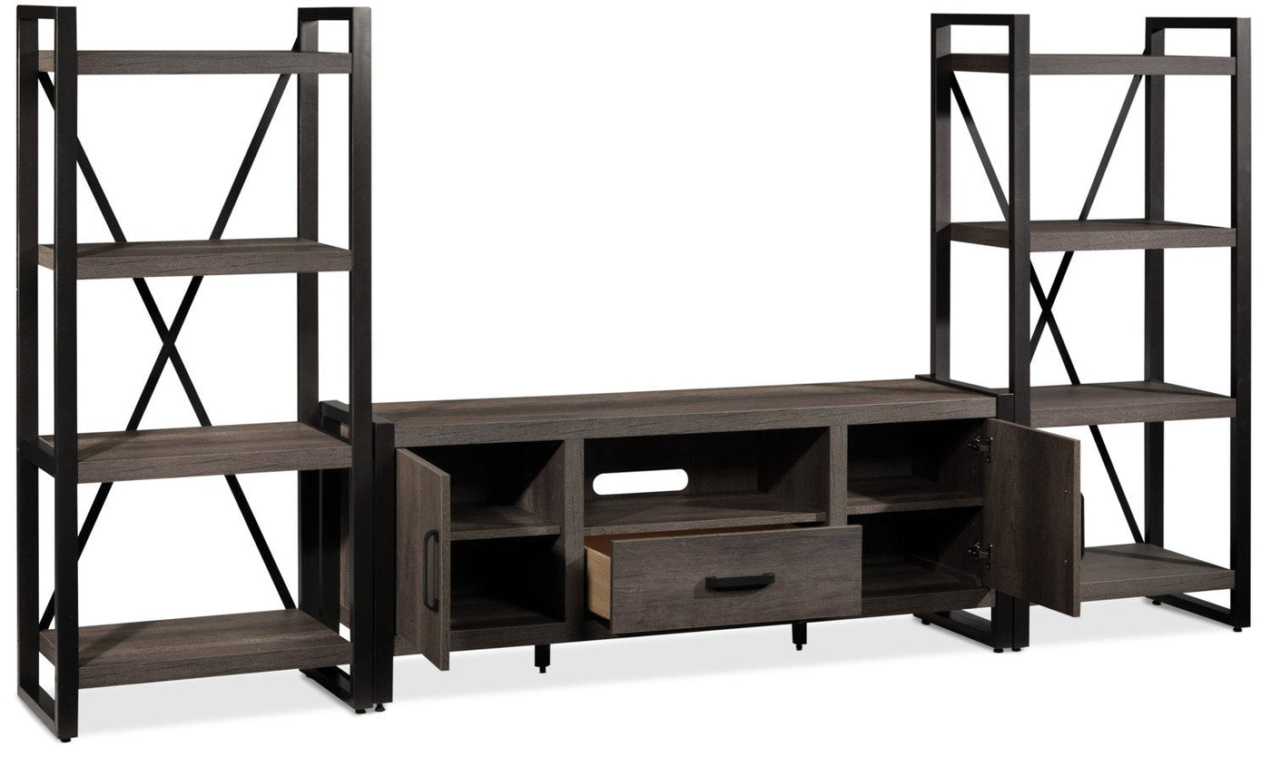 Dean TV Stand - Greystone