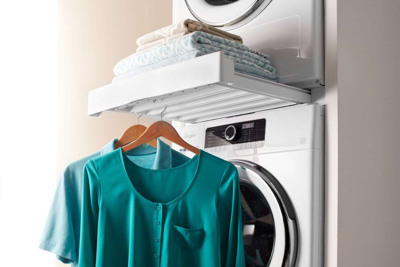 Whirlpool Stacking Kit with Drying Rack - W10882520