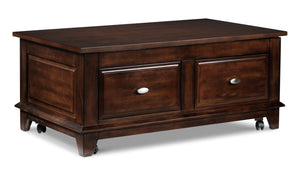 Davidoff Lift-Top Coffee Table - Walnut