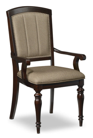 Thoreaux Arm Chair - Dark Cherry