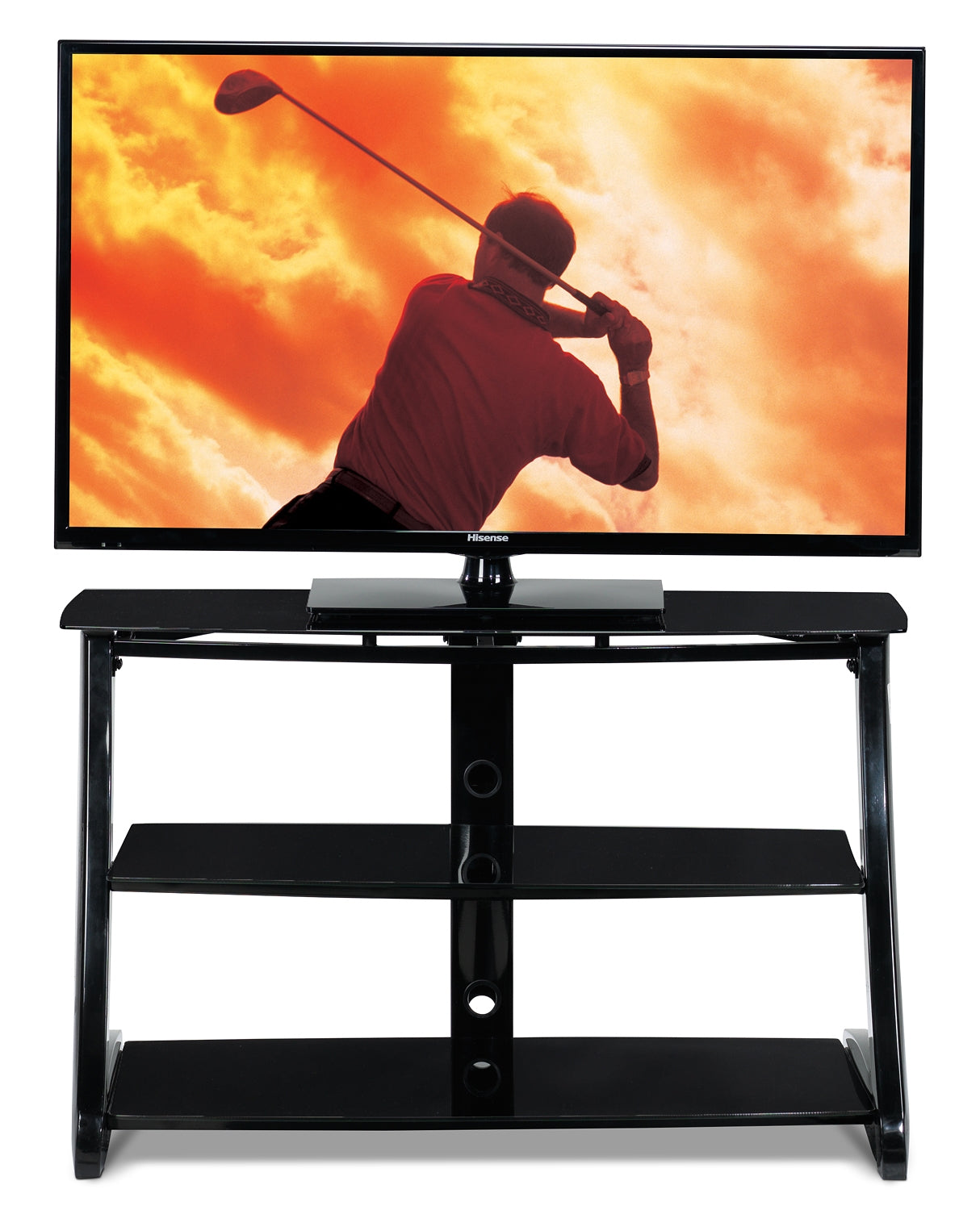 Burke 40" TV Stand - Black