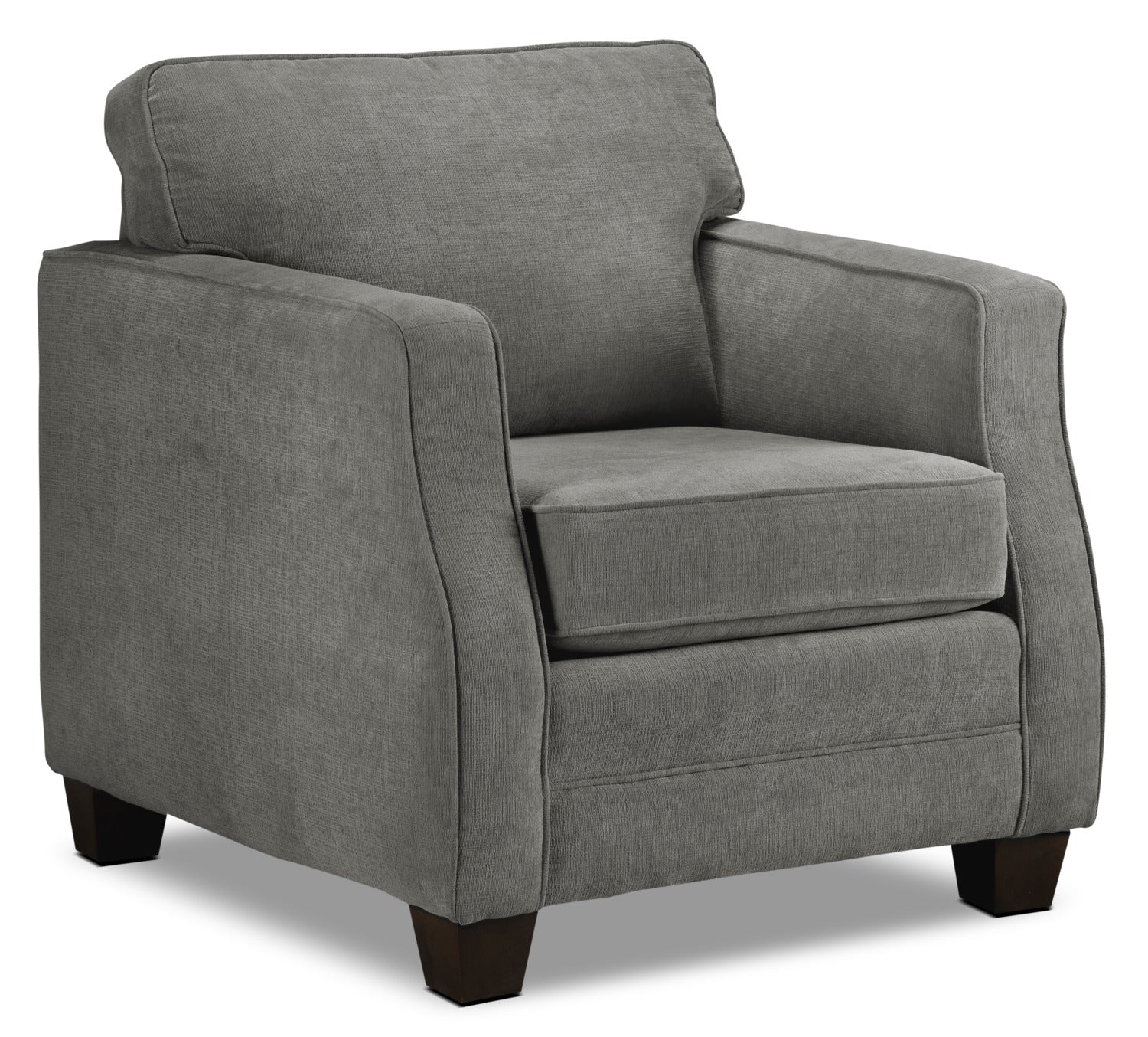 Agnes Sofa, Loveseat and Chair Set - Slate