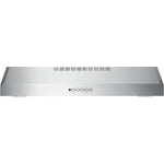 GE Stainless Steel 30" 310 CFM Under-the-Cabinet Range Hood - JVX5300SJSSC