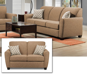 Ashby 2 Pc. Living Room Package w/ Loveseat - Sand