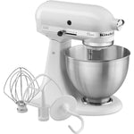KitchenAid White Classic Series 4.5-Quart Stand Mixer - K45SSWH