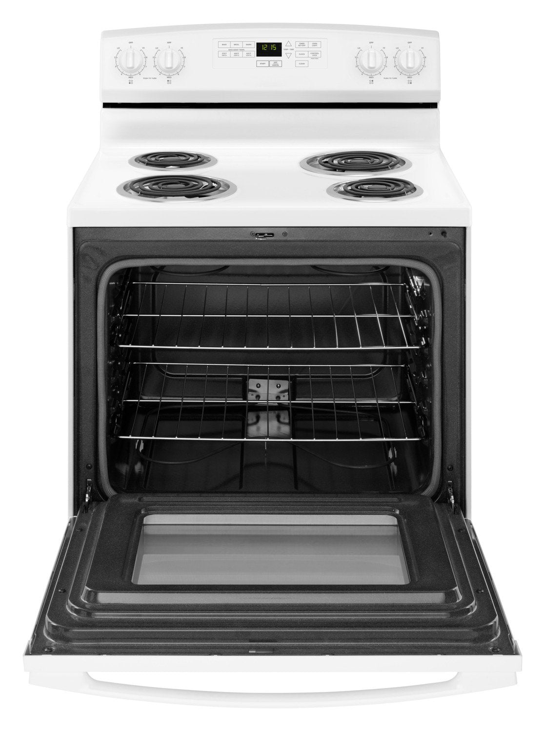 Amana White Freestanding Electric Range (4.8 Cu. Ft.) - YACR4503SFW