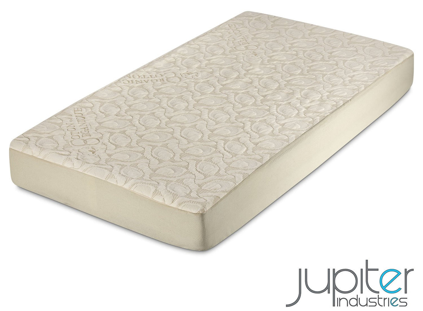 Organic Silver Crib Mattress Cover