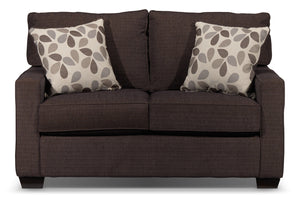 Perkin Loveseat - Deep Brown