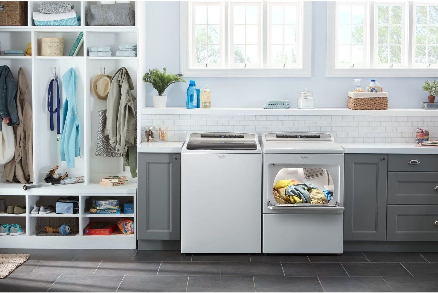 Whirlpool White Gas Dryer (7.4 Cu. Ft.) - WGD7500GW