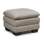 Kelleher Ottoman - Silver Grey