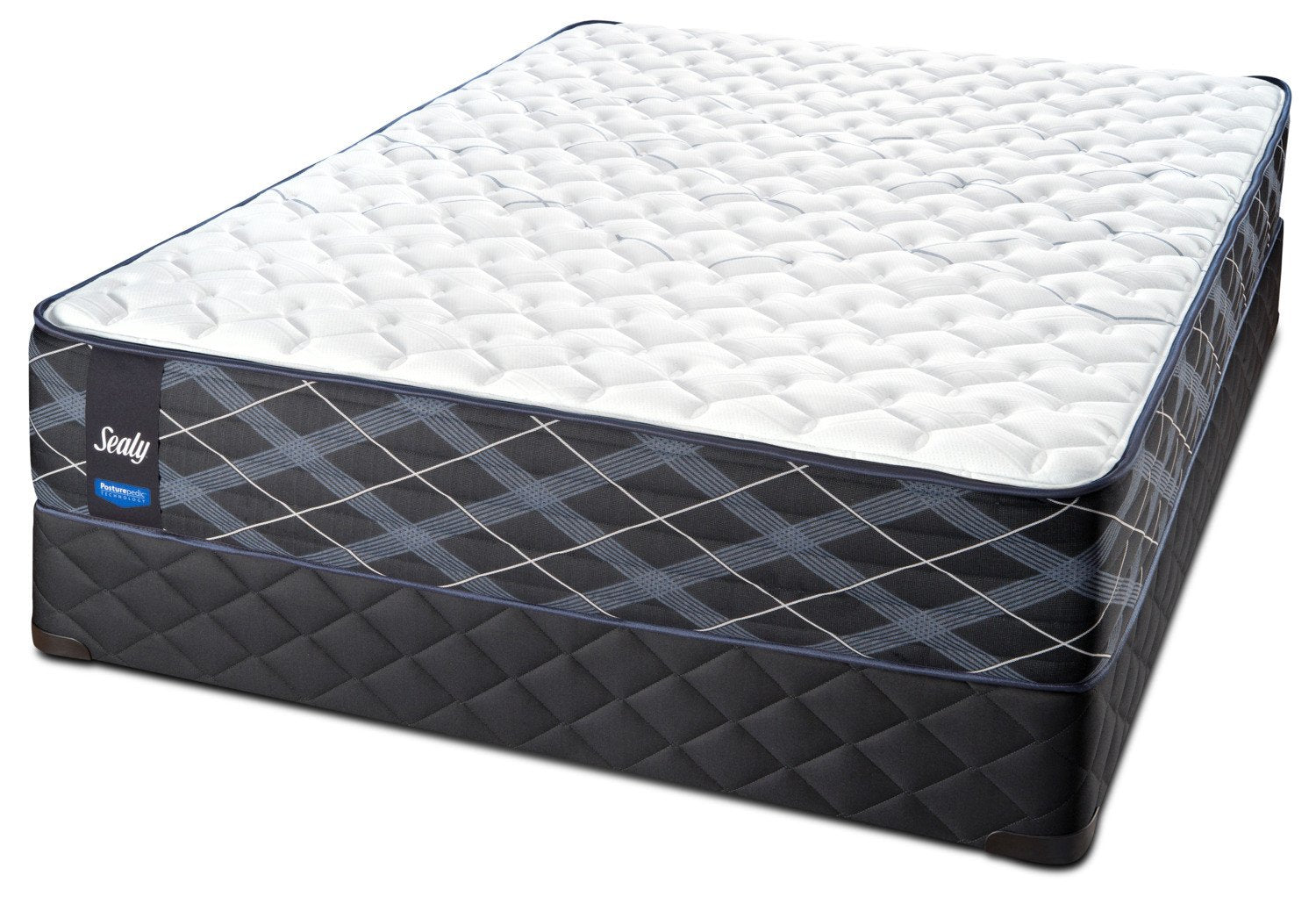 Sealy 4K Extra Firm Queen Mattress and Split Boxspring Set