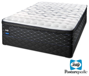 Sealy Entity Firm Queen Mattress and Boxspring Set