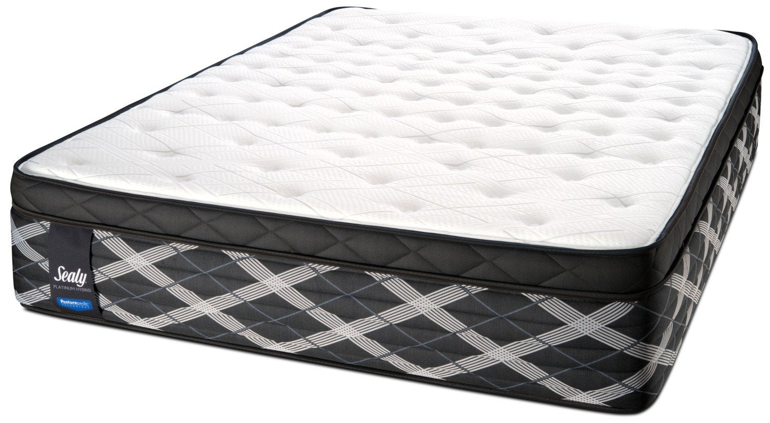 Sealy Figment Hybrid Cushion Firm King Mattress and Split Boxspring Set