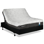 Tempur-Pedic Embrace 2.0 Plush Queen Mattress and Adjustable Head-Up Base Set