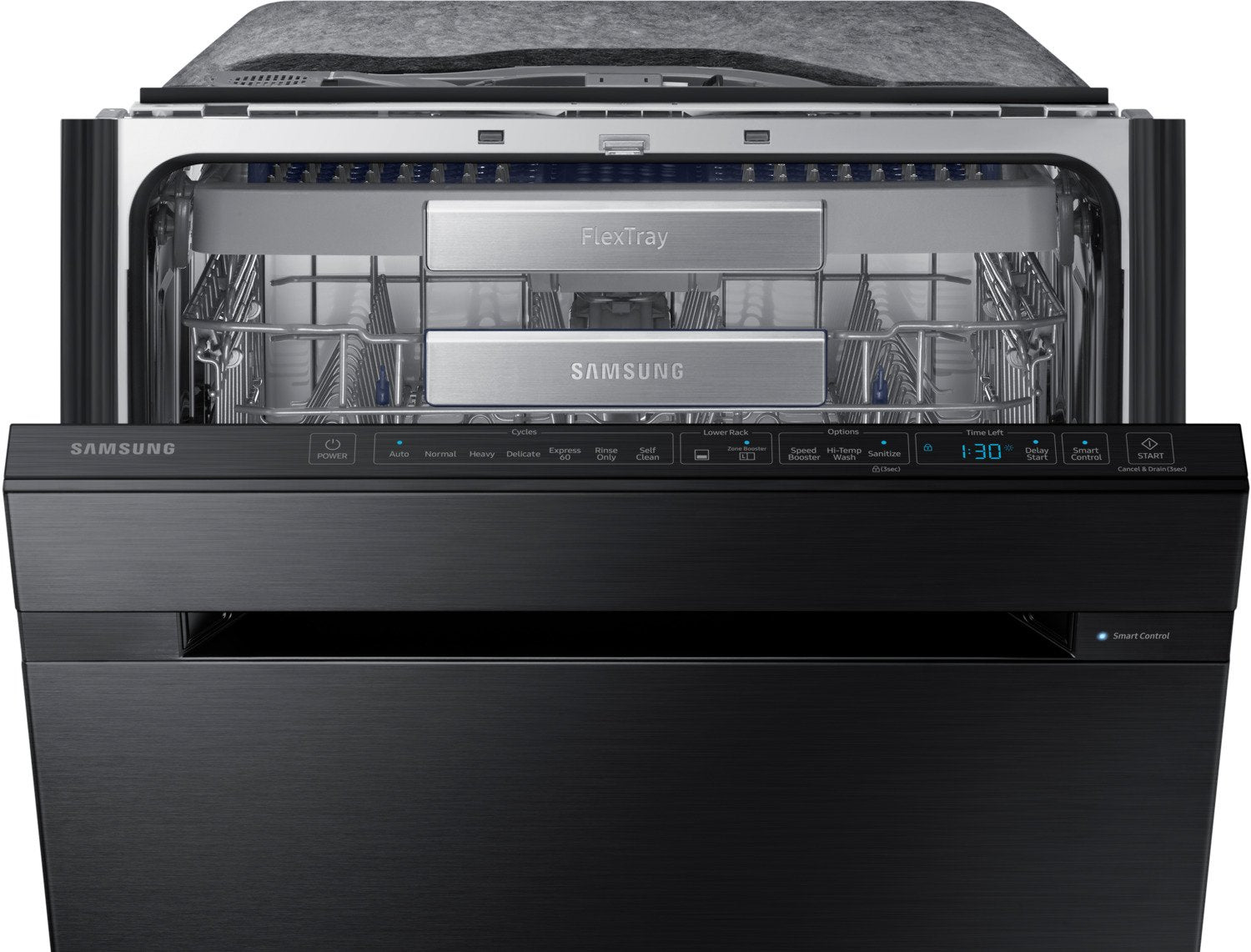 Samsung Black Stainless Steel 24" Dishwasher - DW80M9960UG/AC