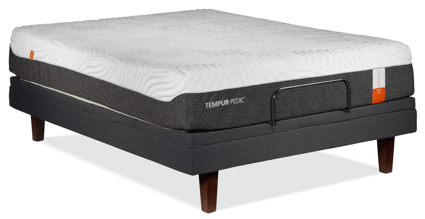 Tempur-Pedic Sense 2.0 Firm King Mattress and Split Complete Adjustable Base Set
