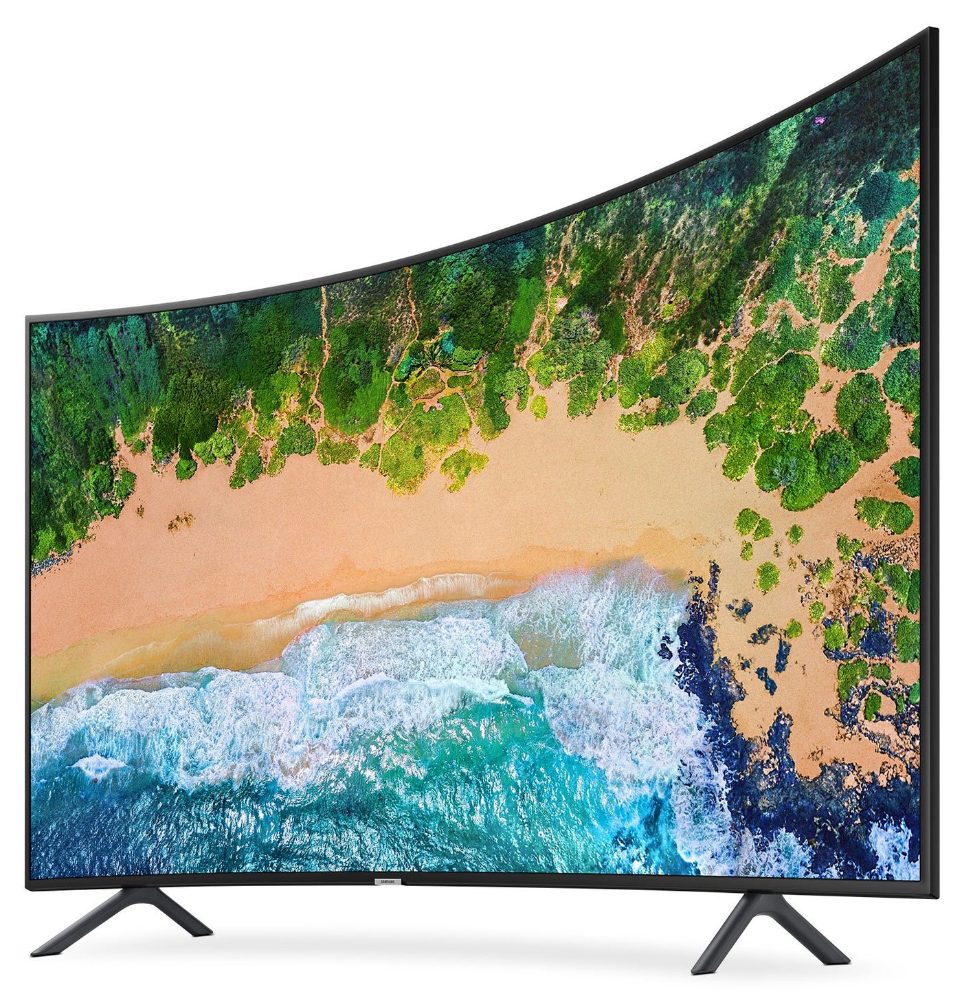 Samsung 55" 4K CURVED HDR 120 MR SMART LED TV - UN55NU7300FXZC