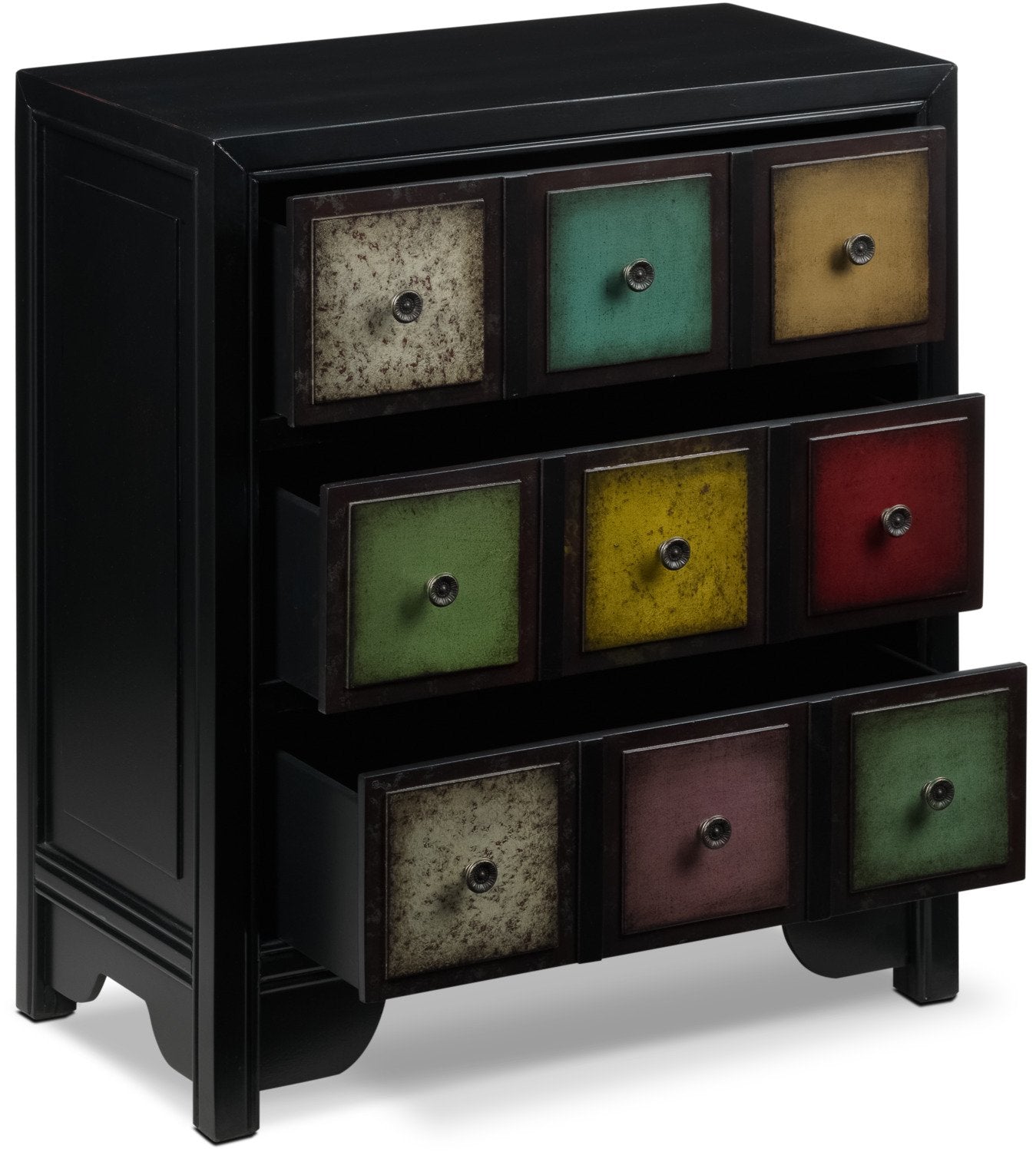 Darjeeling Accent Chest - Black