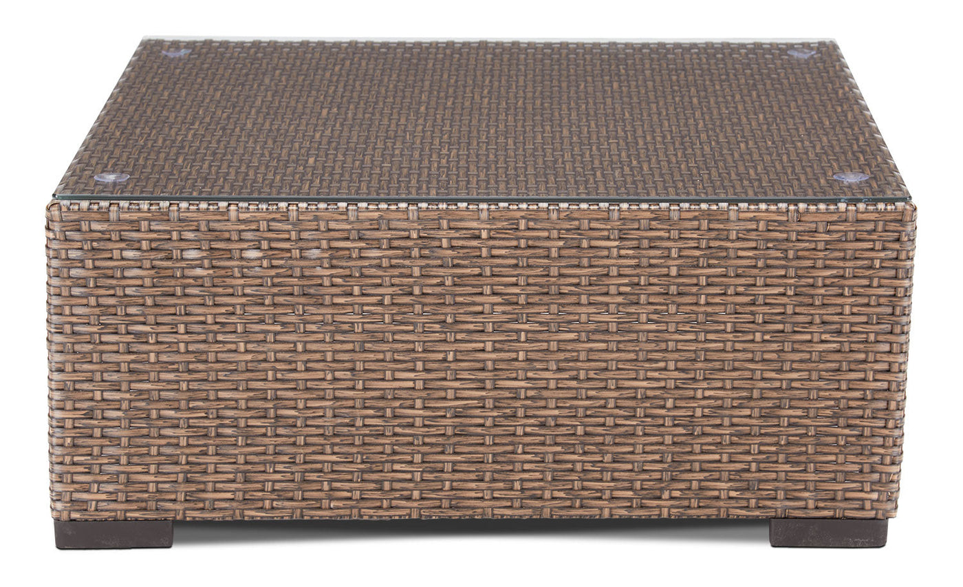 Caribe Outdoor Coffee Table - Light Brown