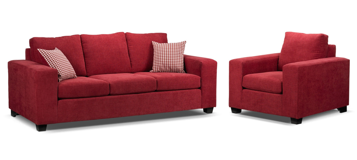 Fava 2 Pc. Living Room Package w/Chair